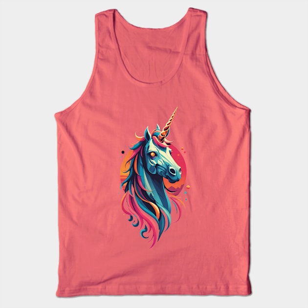 Zombie Unicorn Tank Top by Forgotten Times